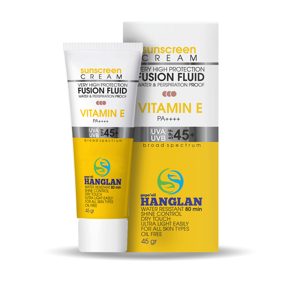 ضدآفتاب فیوژن فلویید رنگی Gold-Beige هانگلن